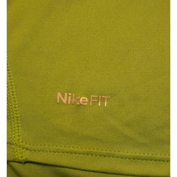 Nike Dri Fit Womens Small High Vis Green Short Sleeve Workout Sport T Shirt - Picture 4 of 6